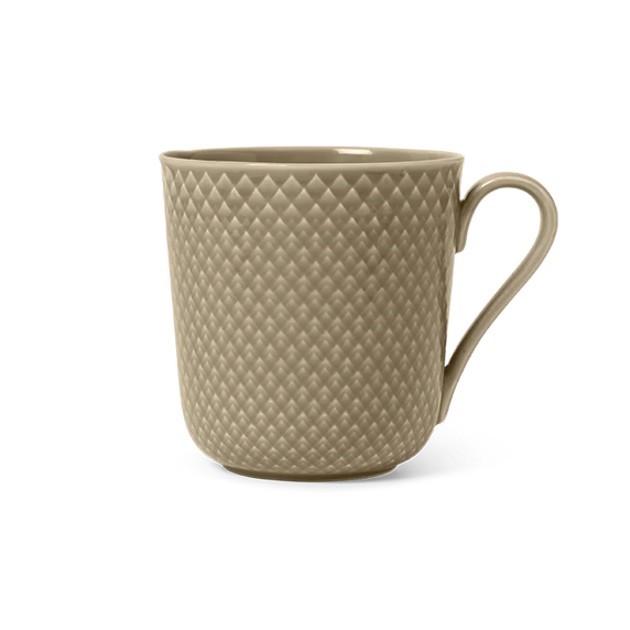 Rhombe Earth Mug with Handle