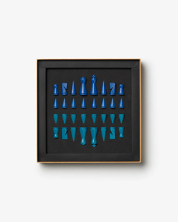 Lacquered Chess Set