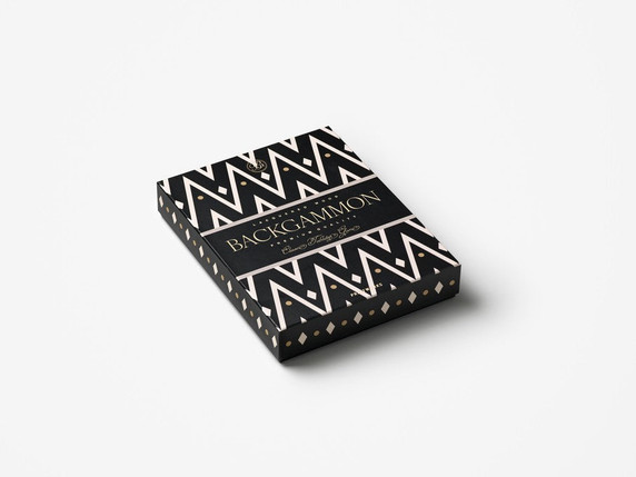 Lacquered Backgammon