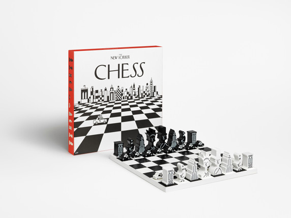 The New Yorker x Printworks Chess Set