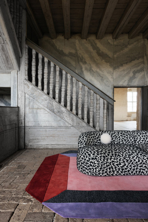 Teklan Crystal Spectrum Rug