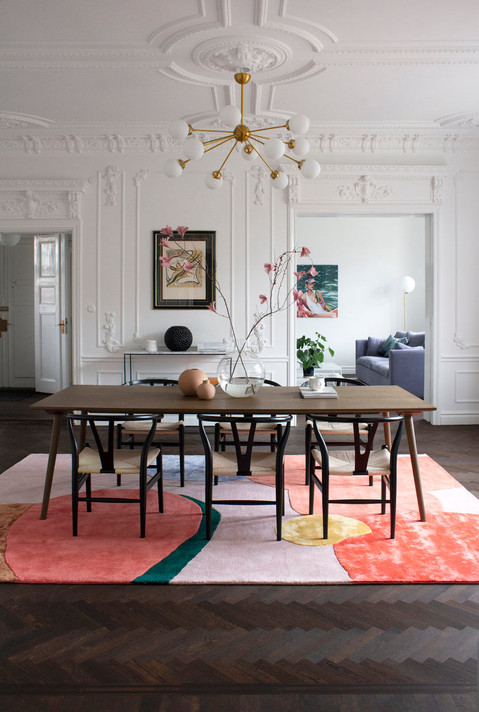 Poppykalas Flower Field Rug