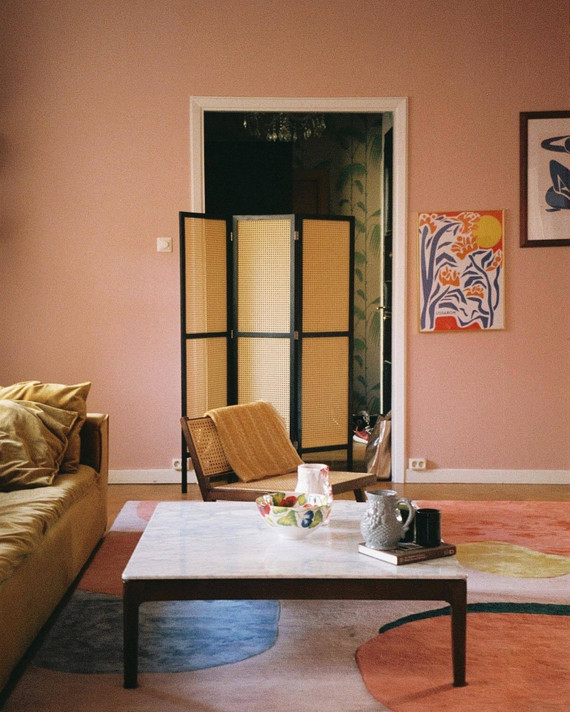 Poppykalas Flower Field Rug