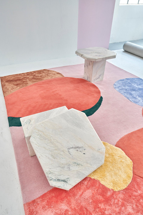 Poppykalas Flower Field Rug