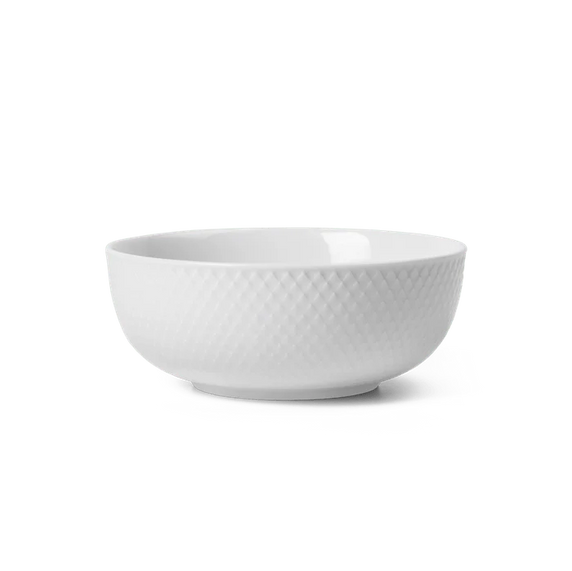 Rhombe White Bowl