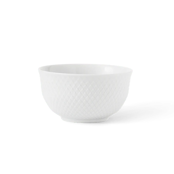 Rhombe White Bowl