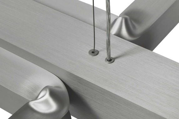 Knuckle Linear Chandelier