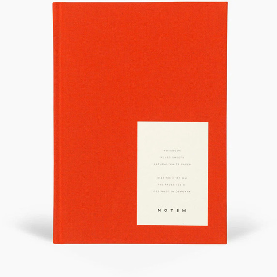 Medium Even Hardcover Notebook