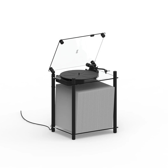 Transparent Turntable Stand