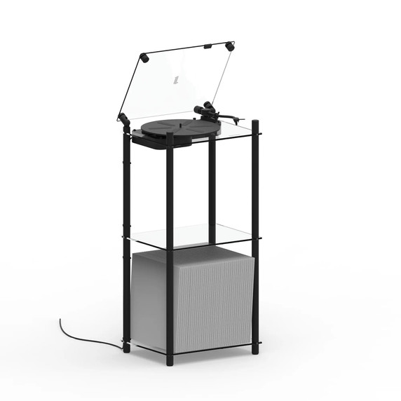 Transparent Turntable Stand