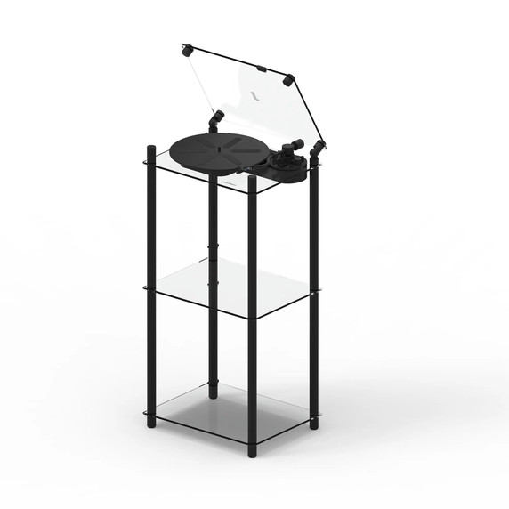 Transparent Turntable Stand