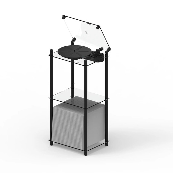 Transparent Turntable Stand