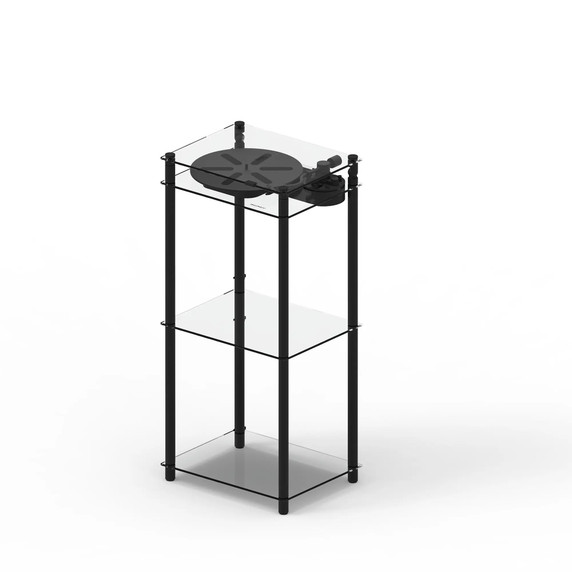 Transparent Turntable Stand