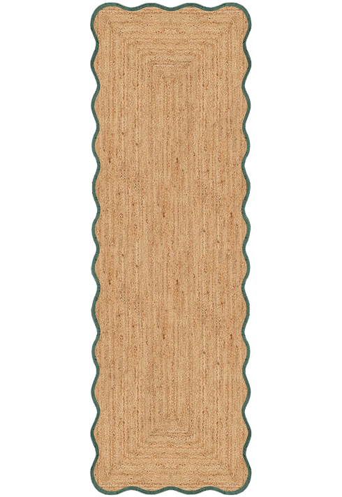Scallop Jute Rug