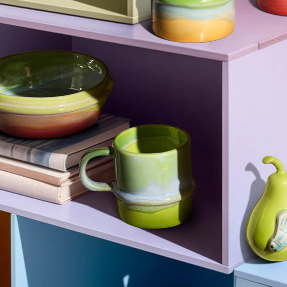 Poppery Mug with Handle