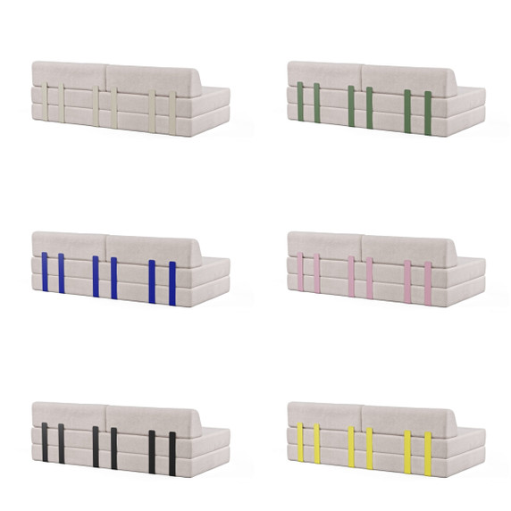 Levi 2-Seater Sofa Open