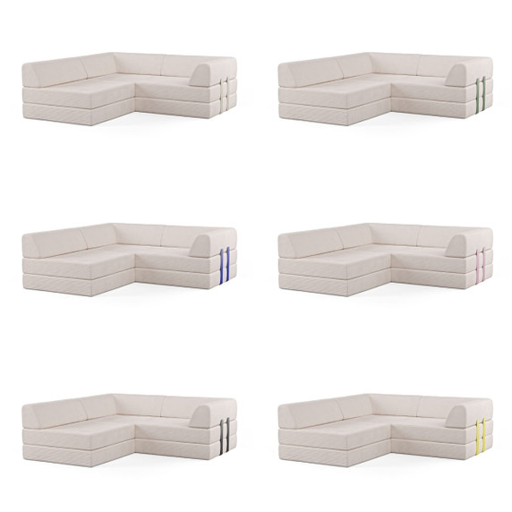 Levi 3-Seater Sofa Open Corner