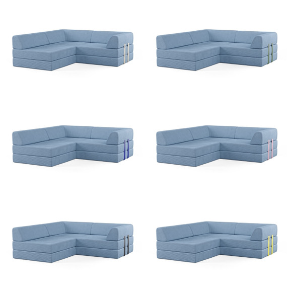 Levi 3-Seater Sofa Open Corner