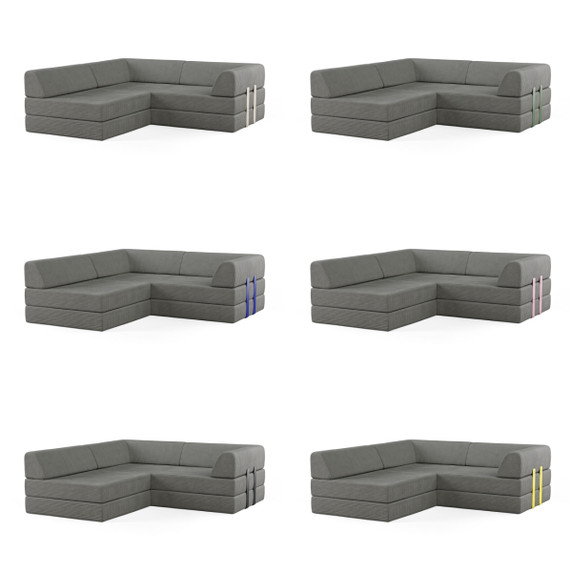 Levi 3-Seater Sofa Open Corner