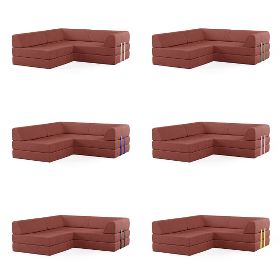 Levi 3-Seater Sofa Open Corner