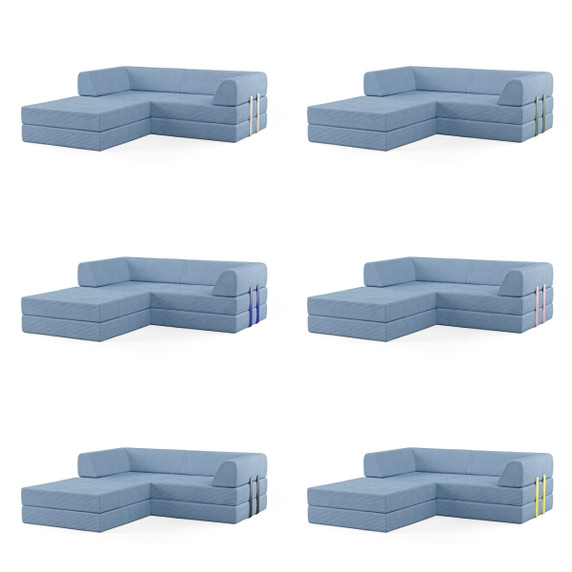 Levi 3-Seater Sofa Chaise Corner