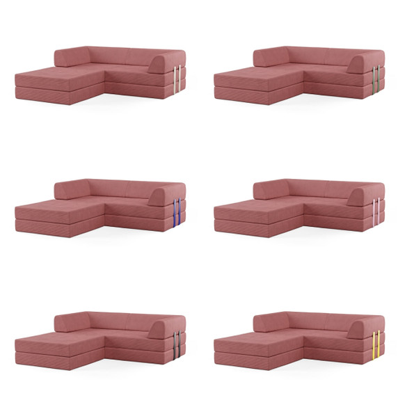 Levi 3-Seater Sofa Chaise Corner