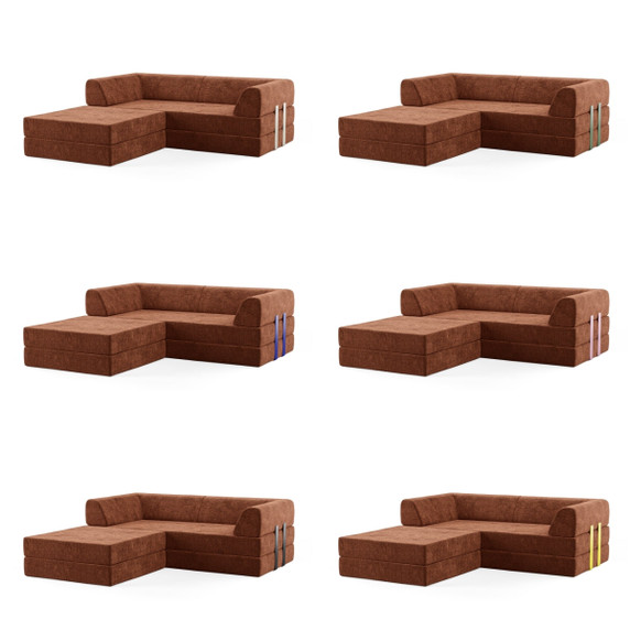 Levi 3-Seater Sofa Chaise Corner