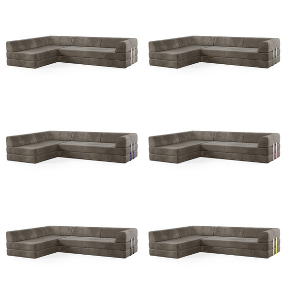 Levi 4-Seater Open Corner Sofa