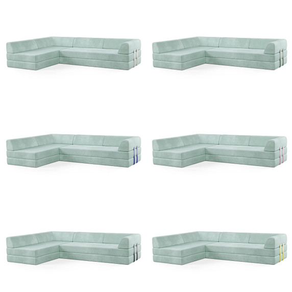 Levi 4-Seater Open Corner Sofa