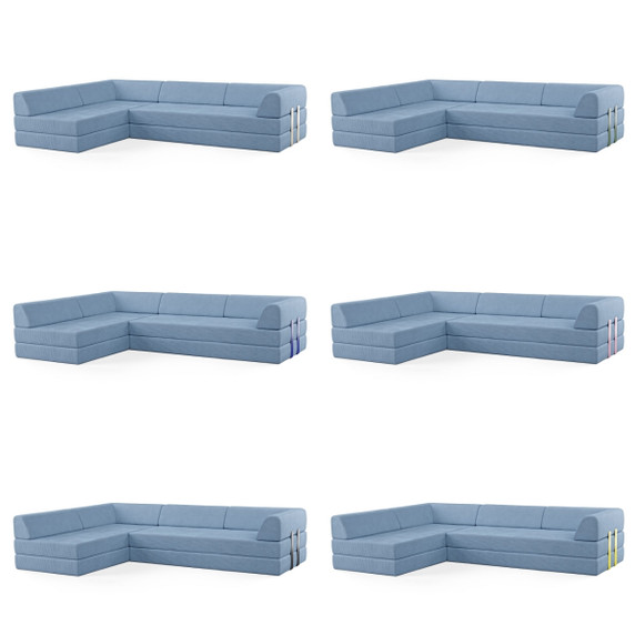 Levi 4-Seater Open Corner Sofa