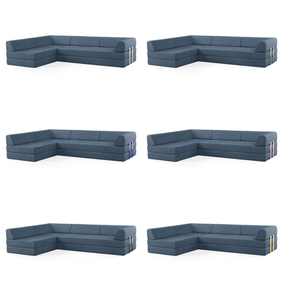 Levi 4-Seater Open Corner Sofa