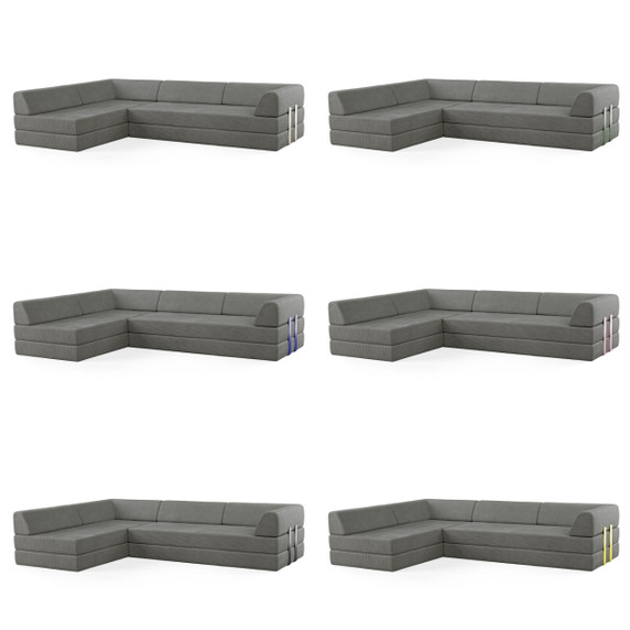 Levi 4-Seater Open Corner Sofa