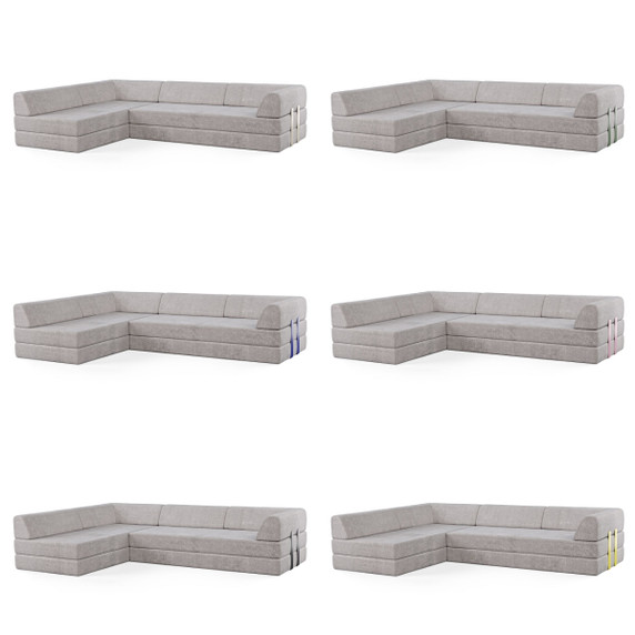 Levi 4-Seater Open Corner Sofa