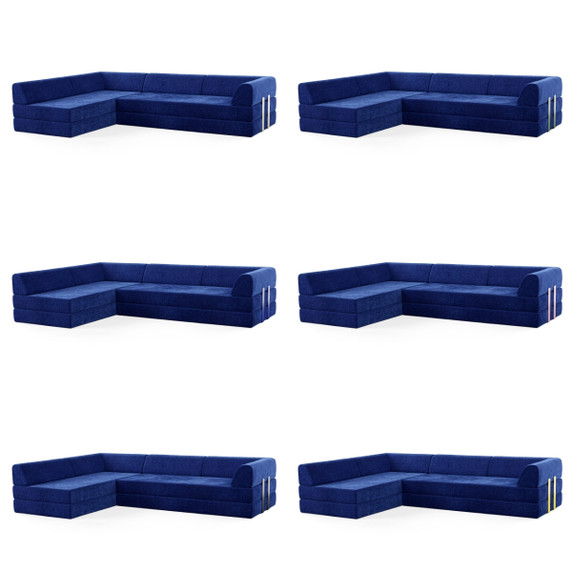 Levi 4-Seater Open Corner Sofa