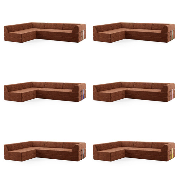 Levi 4-Seater Open Corner Sofa