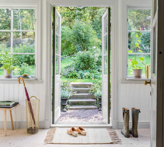 Umbrella Bin in Brass