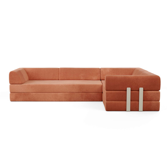 Levi 4-Seater Closed Corner Sofa
