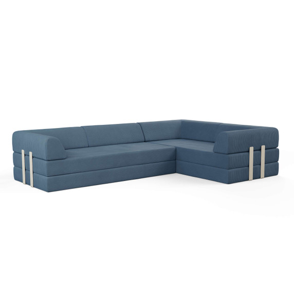 Levi 4-Seater Closed Corner Sofa