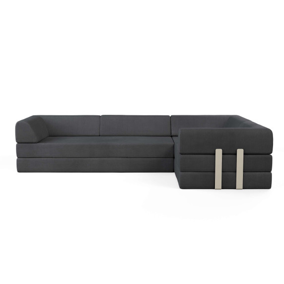 Levi 4-Seater Closed Corner Sofa