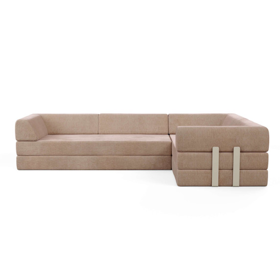 Levi 4-Seater Closed Corner Sofa