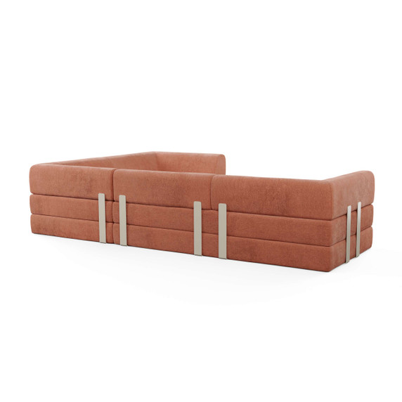 Levi 4-Seater Closed Corner Sofa