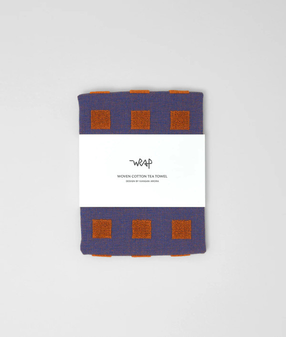 Squares Cotton Tea Towel