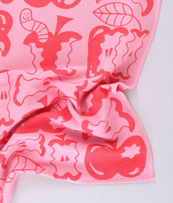 An Apple A Day Cotton Tea Towel