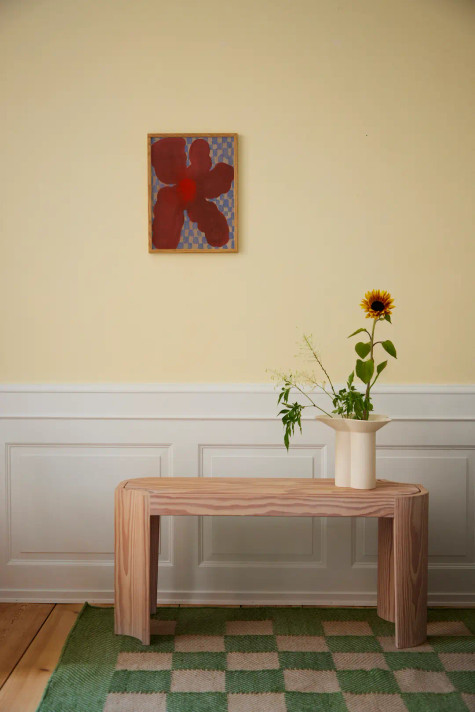 Flowers with Checks 06