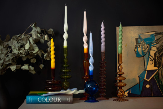 Spiral Taper Candles