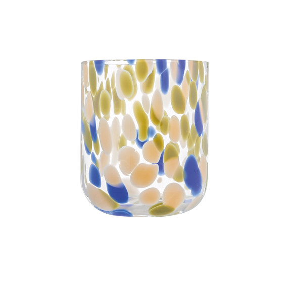 Glass Speckled Tumbler