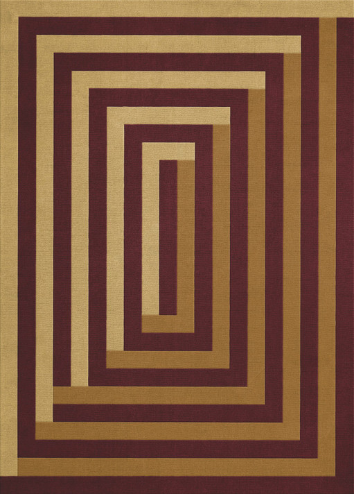Teklan Labyrinth Wool Rug