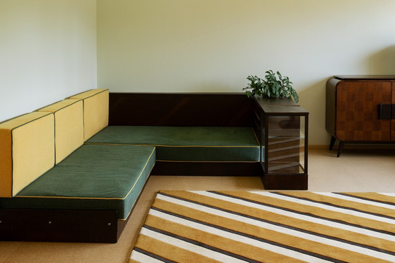 Teklan Diagonal  Wool Rug