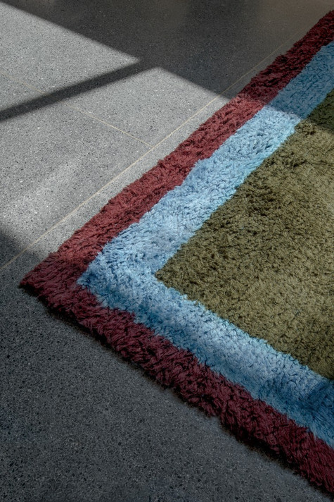 Shaggy Edge Wool Rug