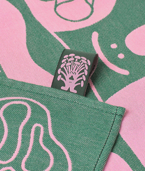 Mushrooms Cotton Tea Towel